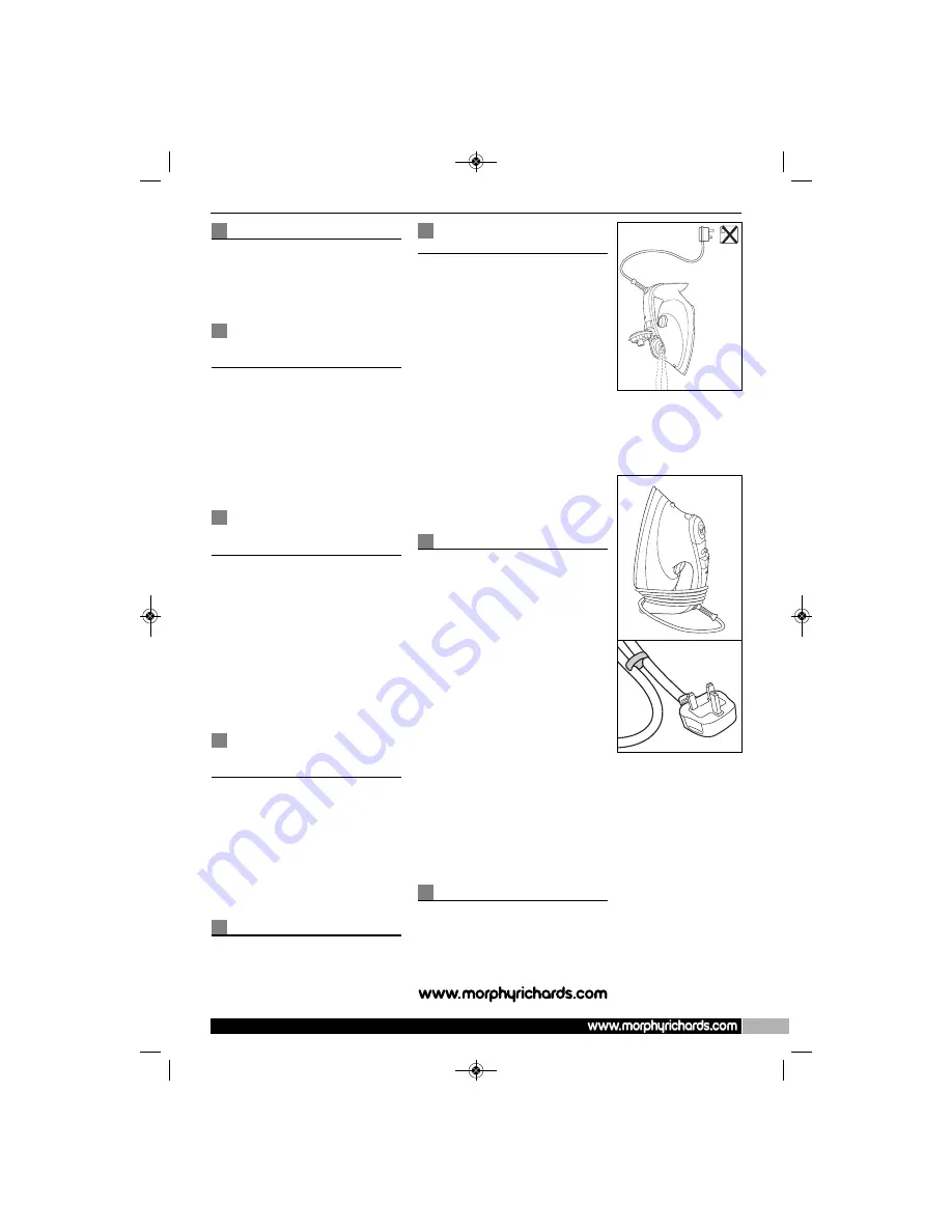 Morphy Richards TURBOSTEAM RN40630 MUK REV2 Instructions Manual Download Page 7