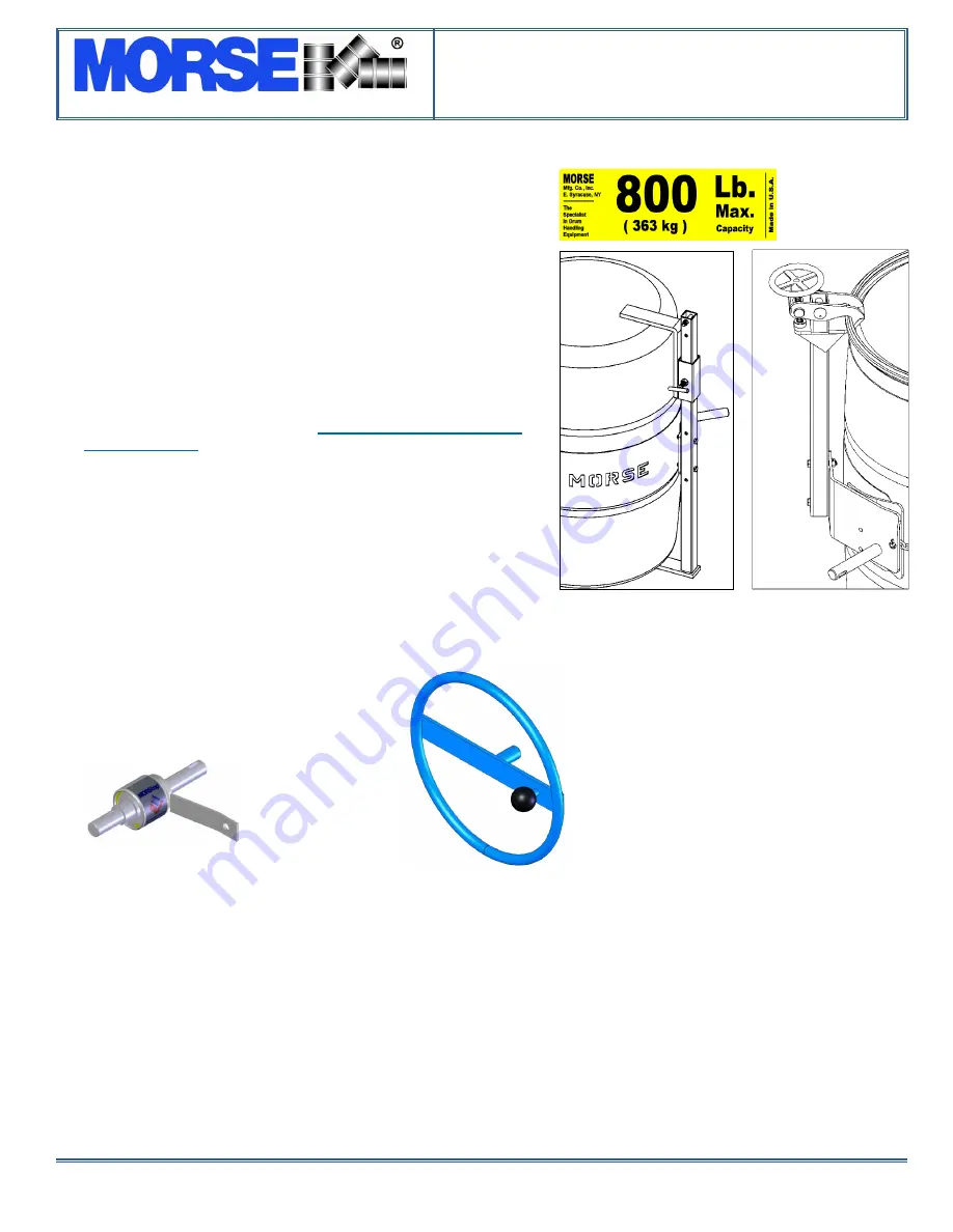 morse 400A-60-120 Operator'S Manual Download Page 3