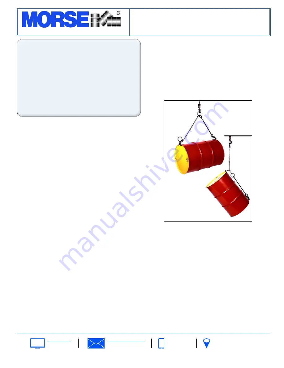 morse 42 Series Operator'S Manual Download Page 1