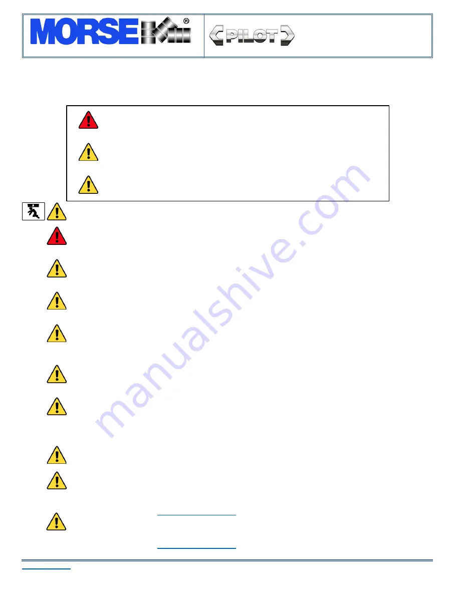 morse 905 Operator'S Manual Download Page 2