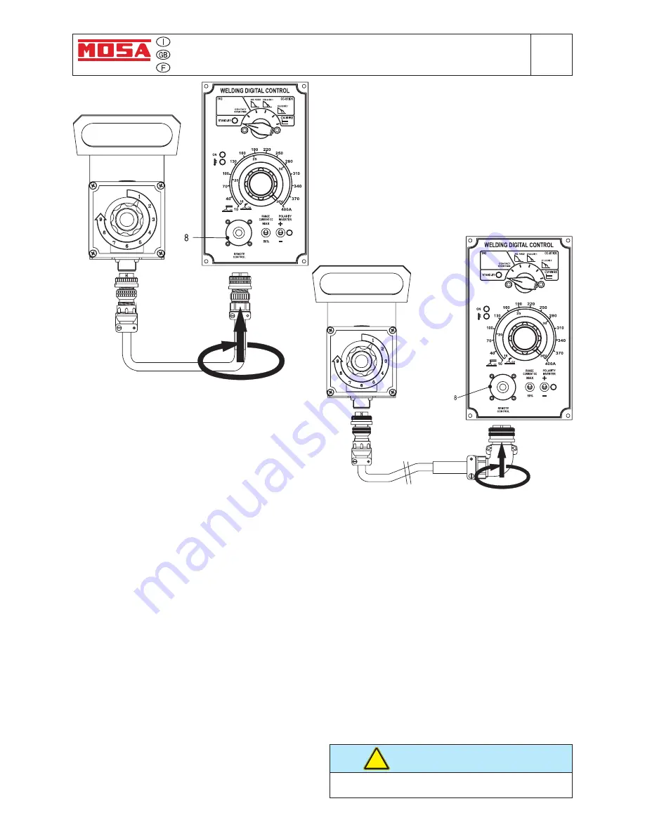 Mosa TS 350 YSX BC Use And Maintenance Manual Download Page 27