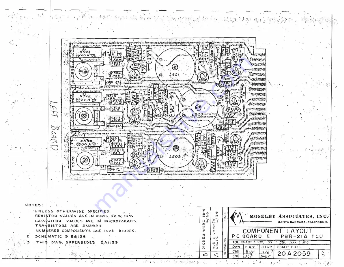 Moseley PBR-21A Скачать руководство пользователя страница 26