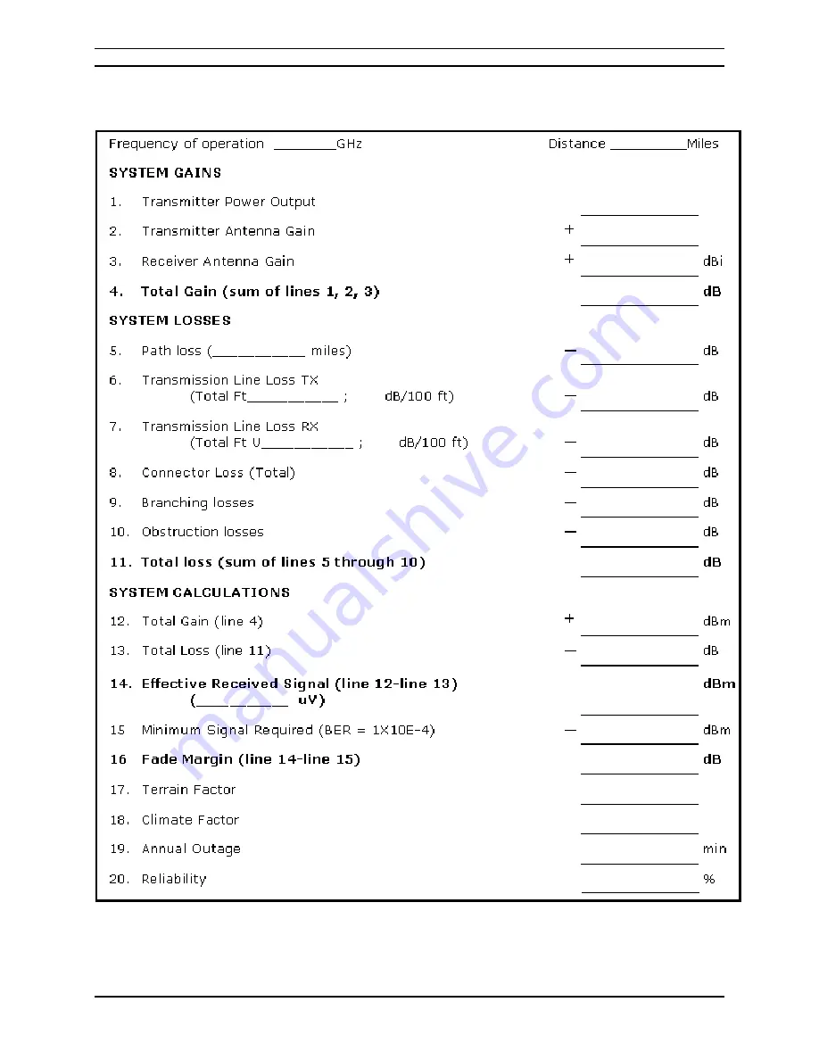 Moseley Starlink SL9003Q User Manual Download Page 109