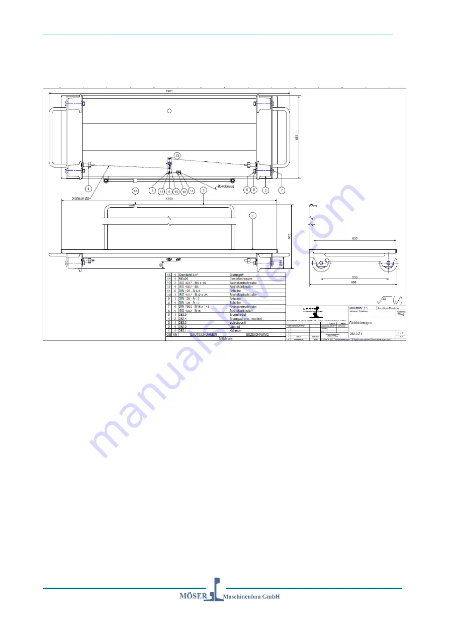 Moser Ro-V 280 Скачать руководство пользователя страница 15