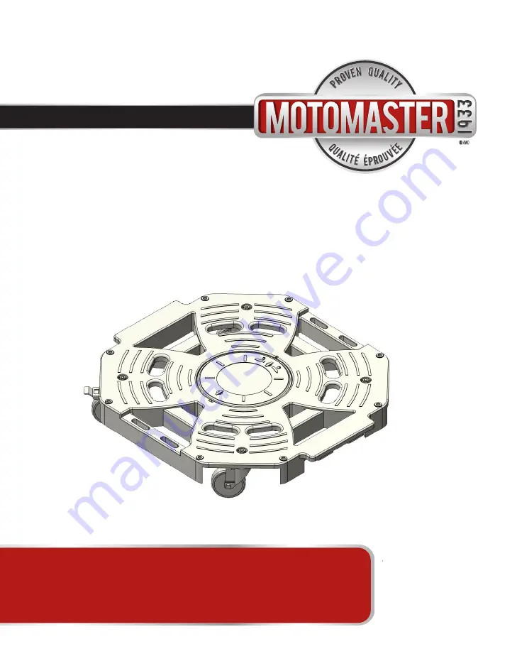 Motomaster 299-6962-4 Instruction Manual Download Page 1