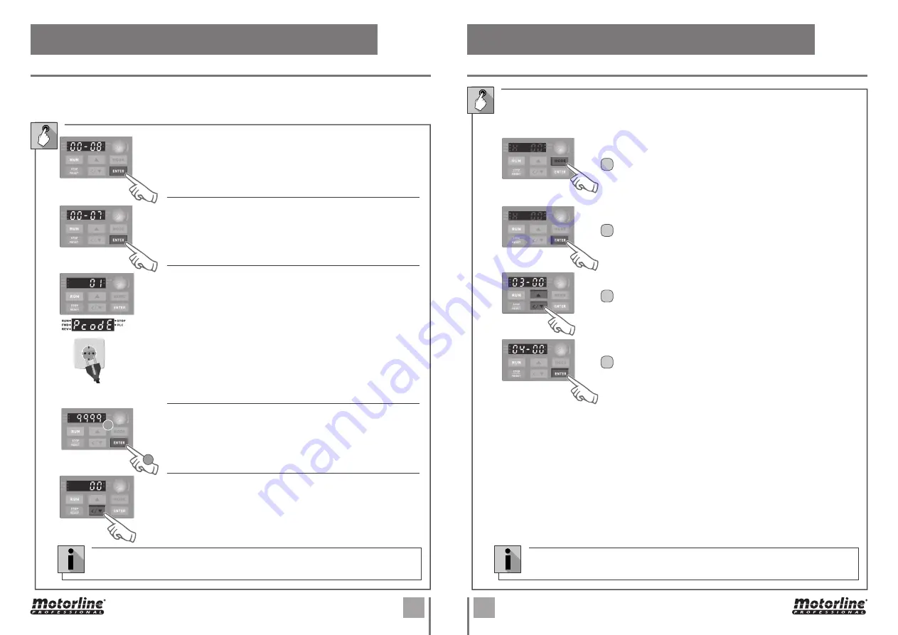 Motorline professional MC112PR Скачать руководство пользователя страница 17