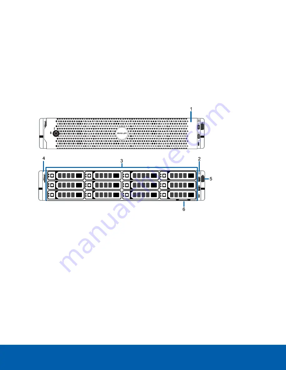 Motorola solutions Avigilon HD-NVR4-PRM-128TB User Manual Download Page 5