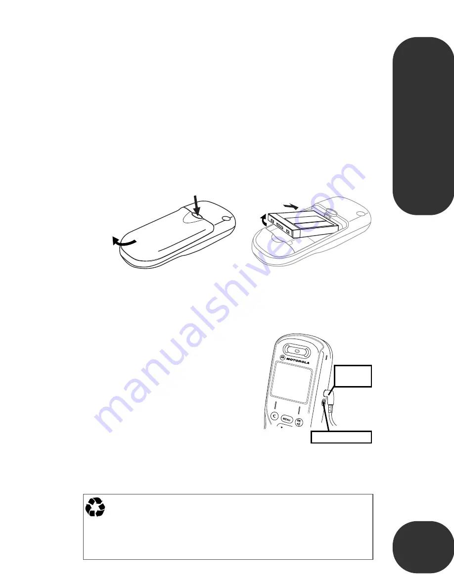 Motorola 2001 Portable Cell Phone Owner'S Manual Download Page 11