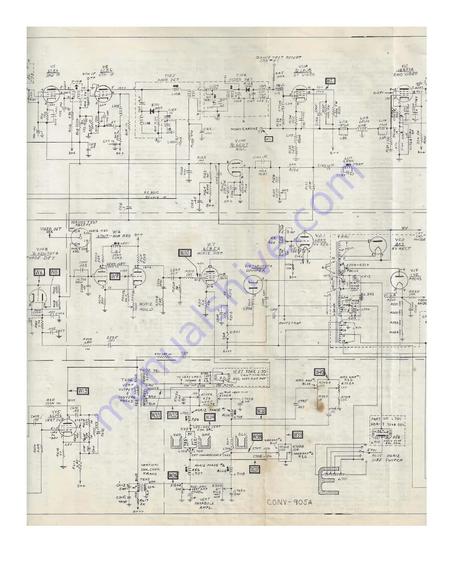 Motorola 21CT2 Series Service Manual Download Page 39