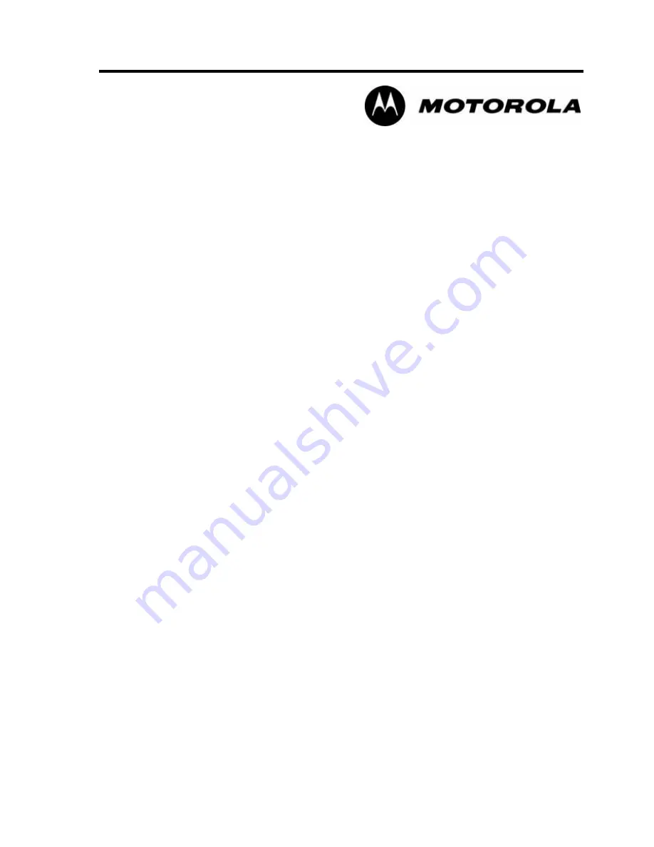 Motorola 6864115B62-C Detailed Service Manual Download Page 77