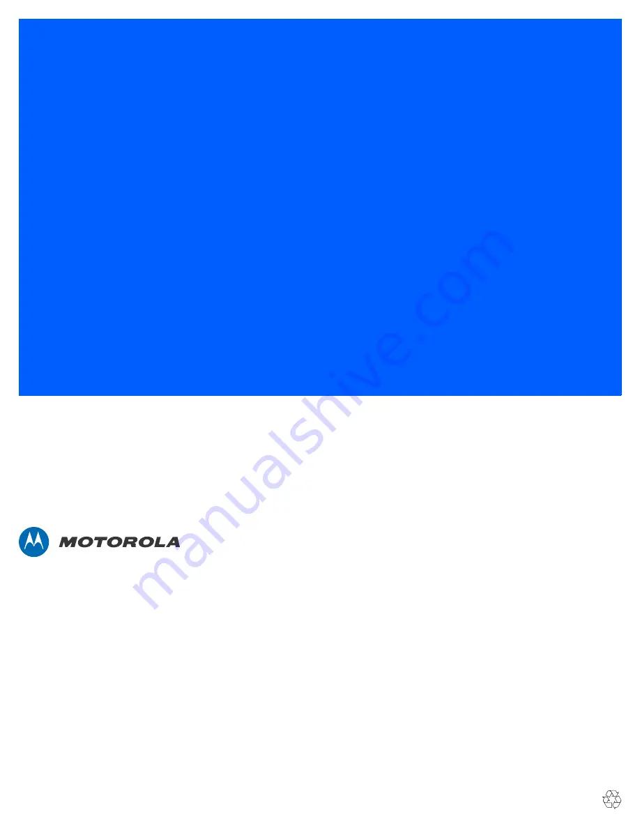 Motorola 7545MBW User Manual Download Page 306