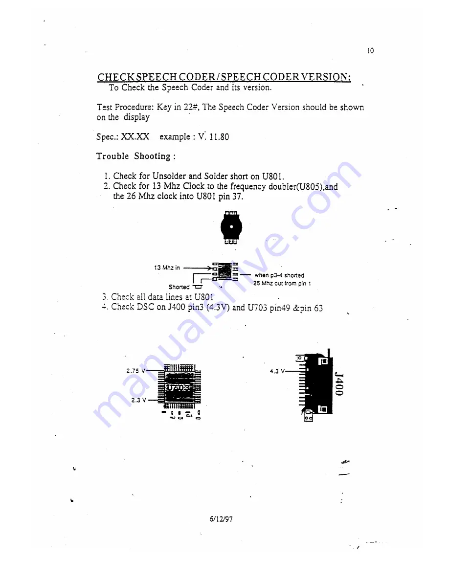 Motorola 880 Service Manual Download Page 119