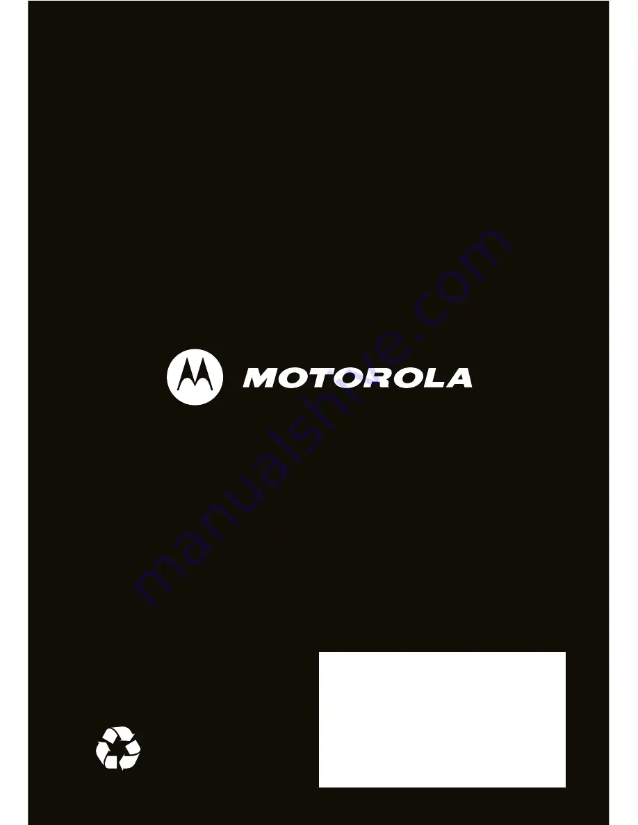 Motorola 89333N Quick Start Manual Download Page 96