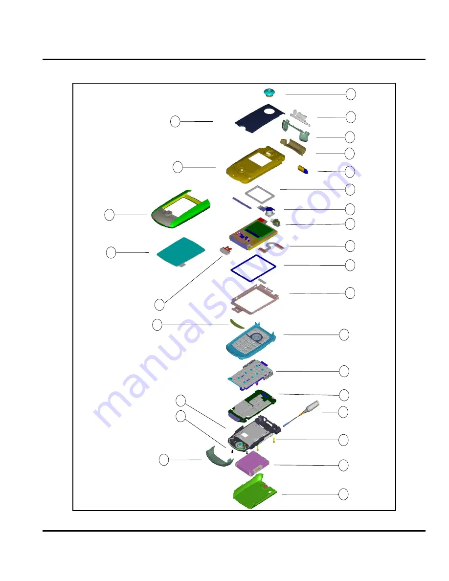 Motorola A840 - Cell Phone - CDMA2000 1X Service Manual Download Page 49