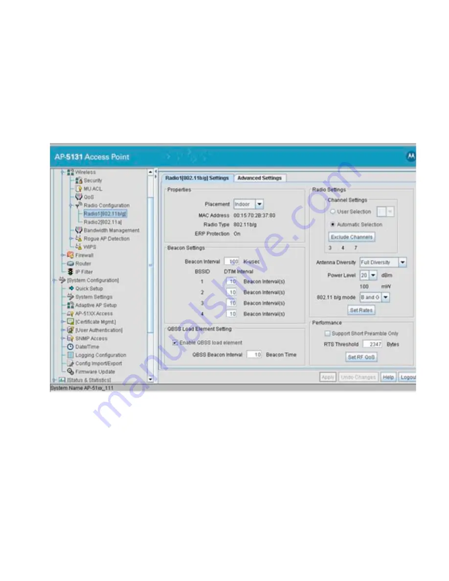 Motorola AP-51 Series Product Reference Manual Download Page 215