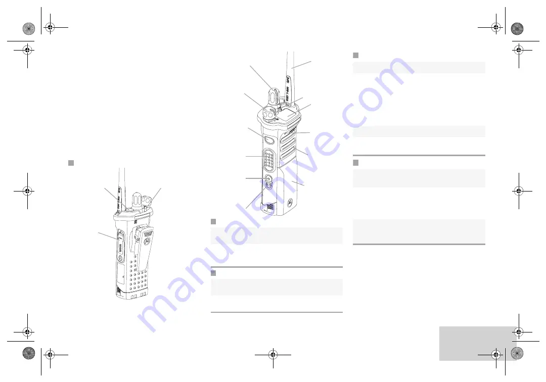 Motorola APX 7000XE 1 Quick Reference Manual Download Page 11