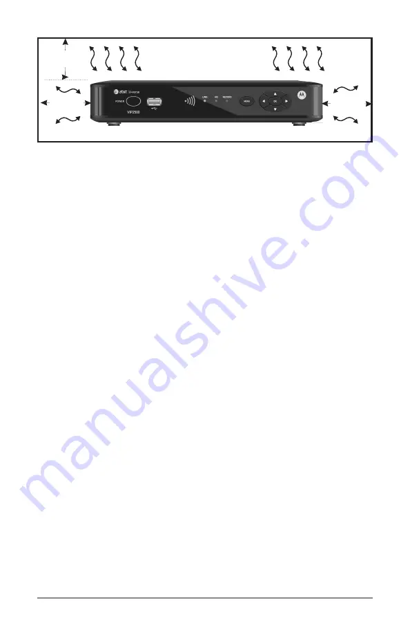 Motorola at&t U-verse VIP2500 Series Installation Manual Download Page 4