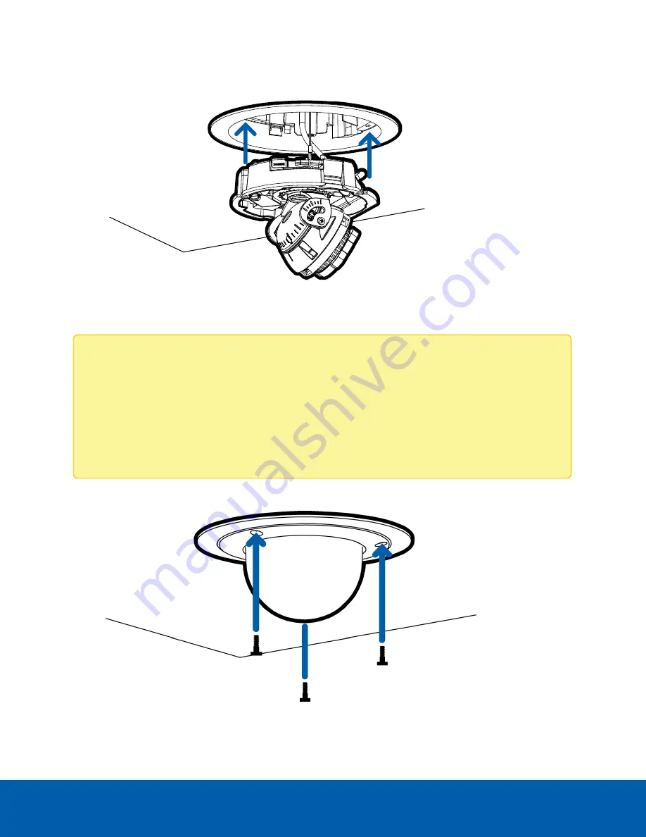 Motorola Avigilon 1.3C-H5SL-D1 Installation Manual Download Page 34