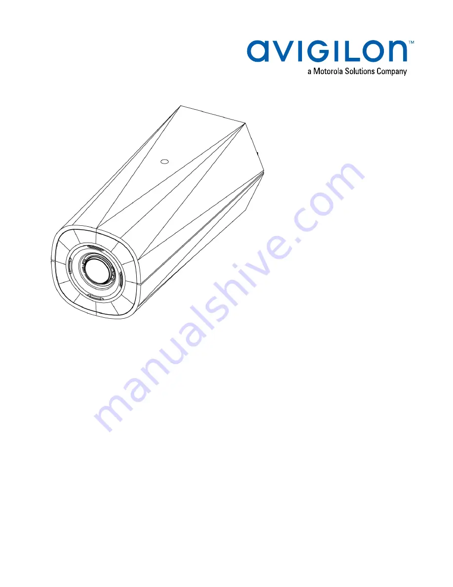 Motorola Avigilon 2.0C-H5A-B1 Installation Manual Download Page 1