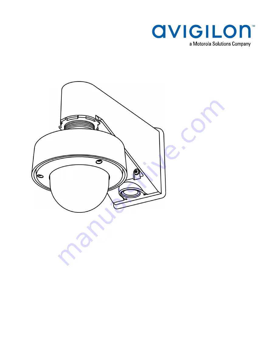 Motorola Avigilon CM-MT-WALL Installation Manual Download Page 1