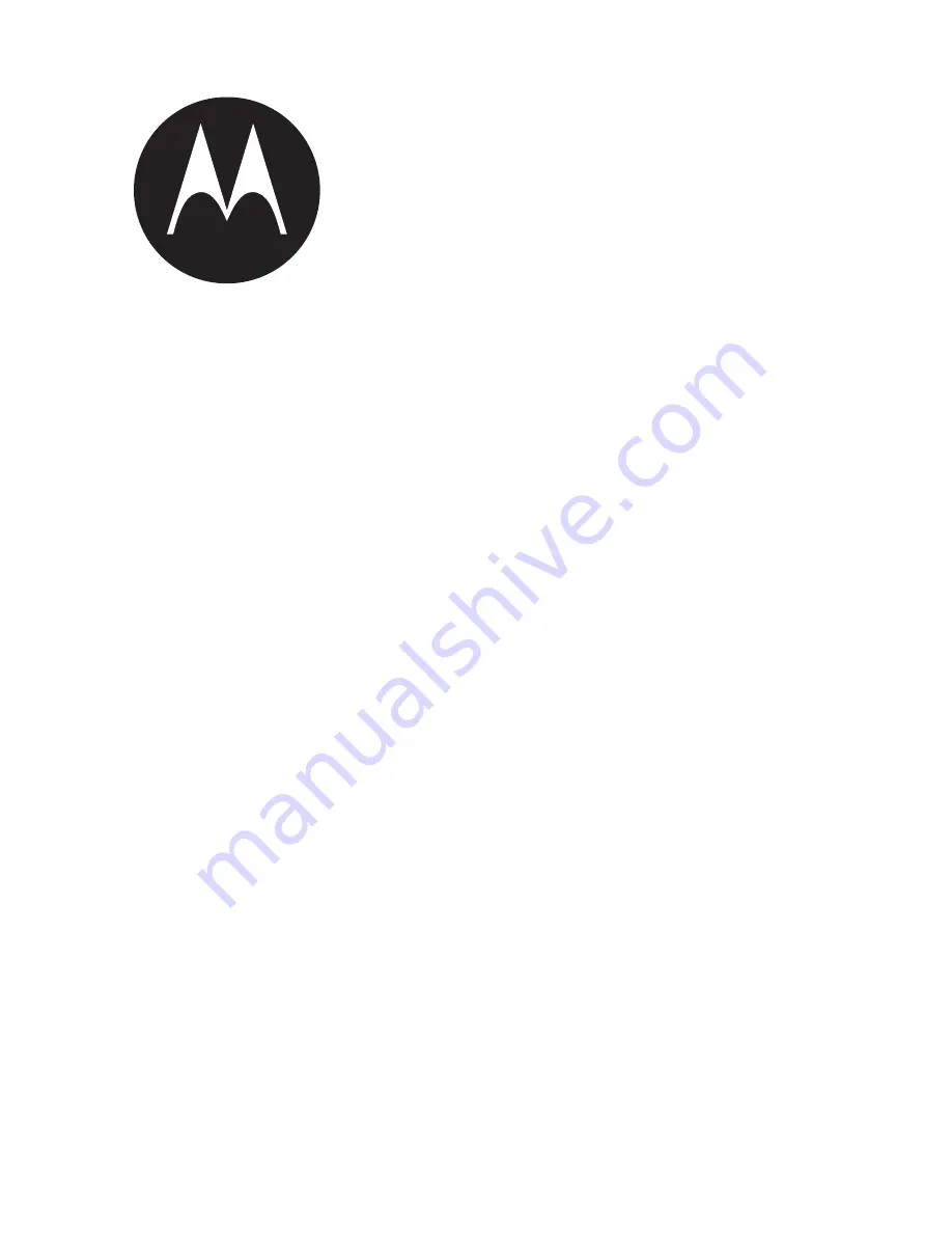 Motorola BRAVO WITH MOTOBLUR - LEGAL GUIDE Manual Download Page 1