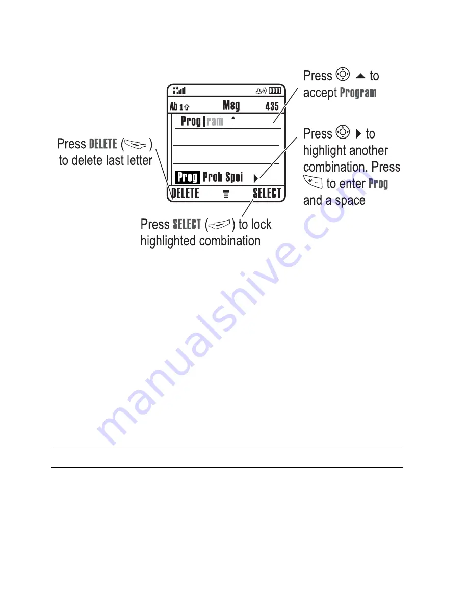 Motorola C390 Owner'S Manual Download Page 38