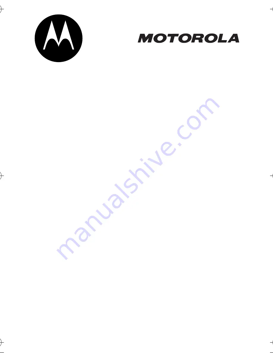 Motorola C650 - Cell Phone - GSM Start Here Manual Download Page 1