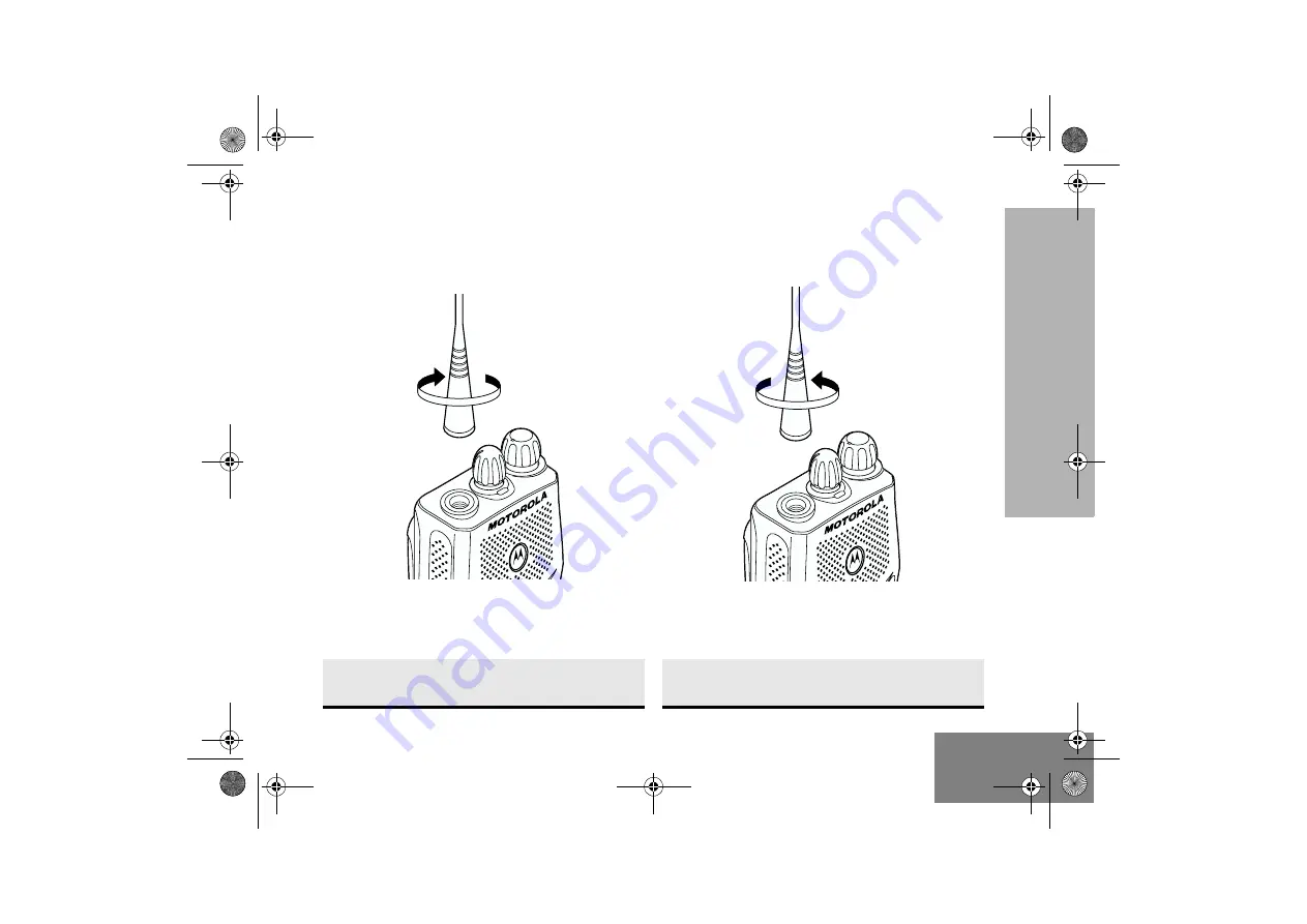 Motorola Commercial Series Basic User'S Manual Download Page 53