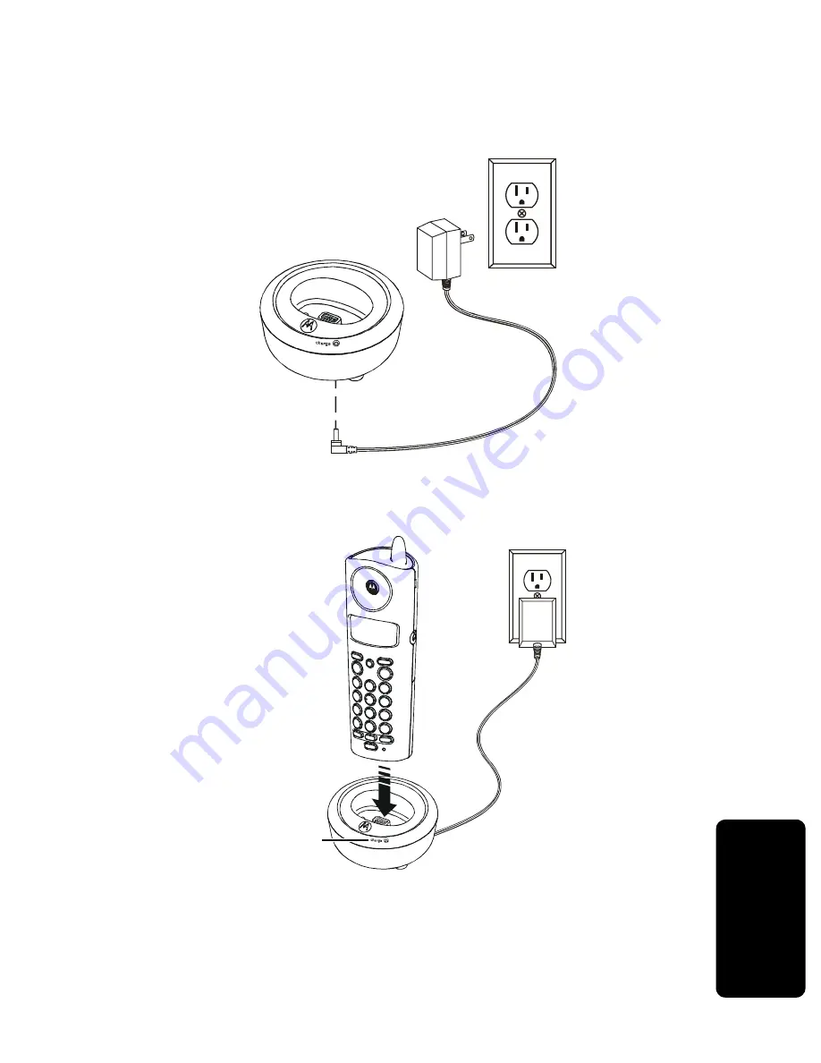 Motorola CORDLESS EXPANSION HANDSET-MD4153 User Manual Download Page 55