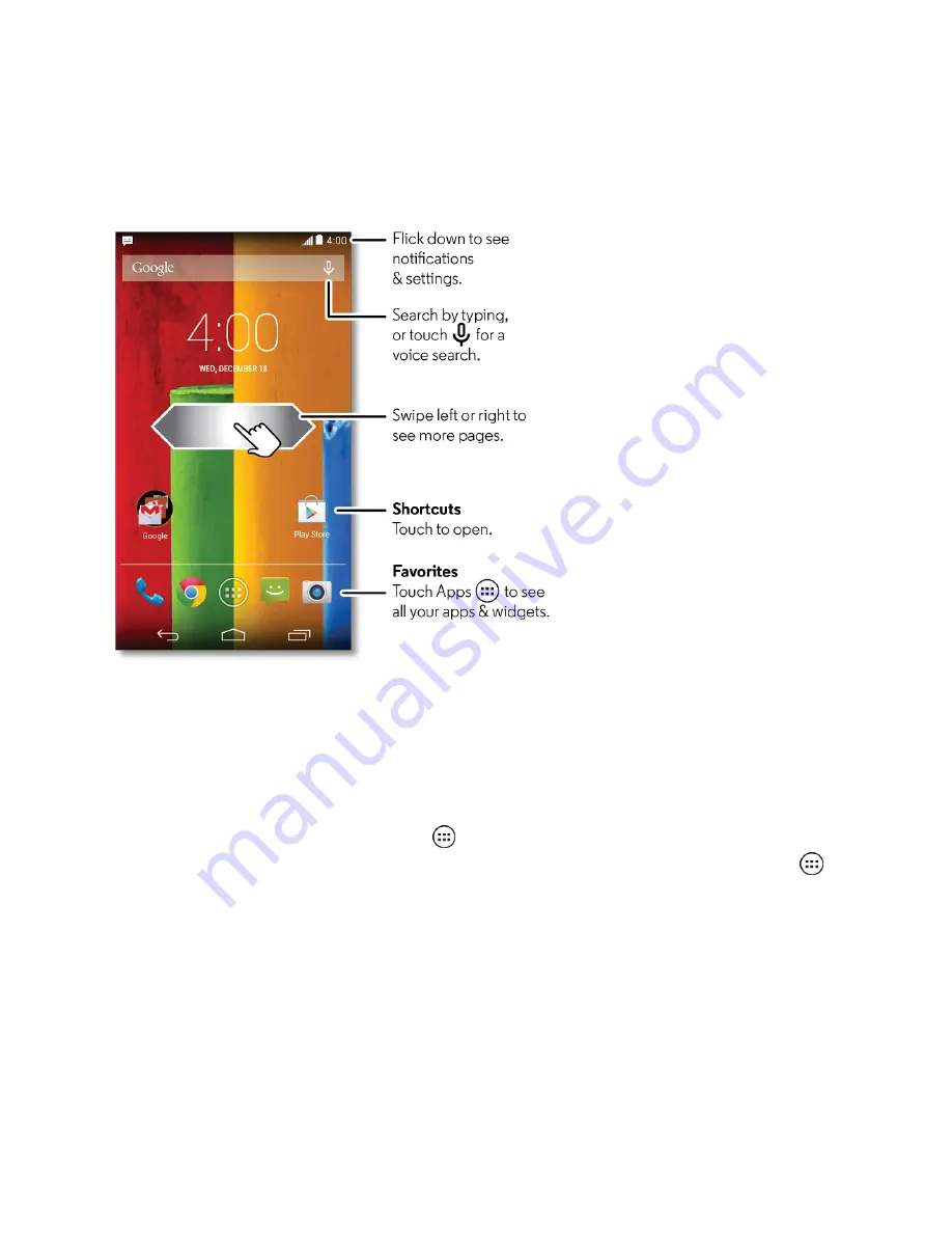 Motorola Credo mobile Moto G User Manual Download Page 20