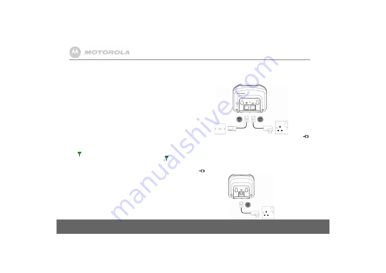 Motorola D1110 Series User Manual Download Page 6