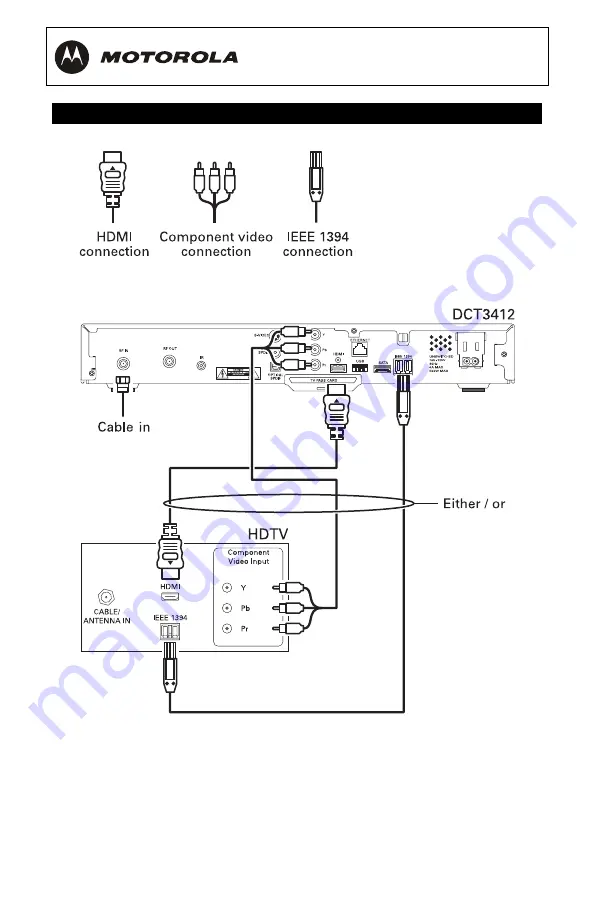 Motorola DCT3400 Series User Manual Download Page 26