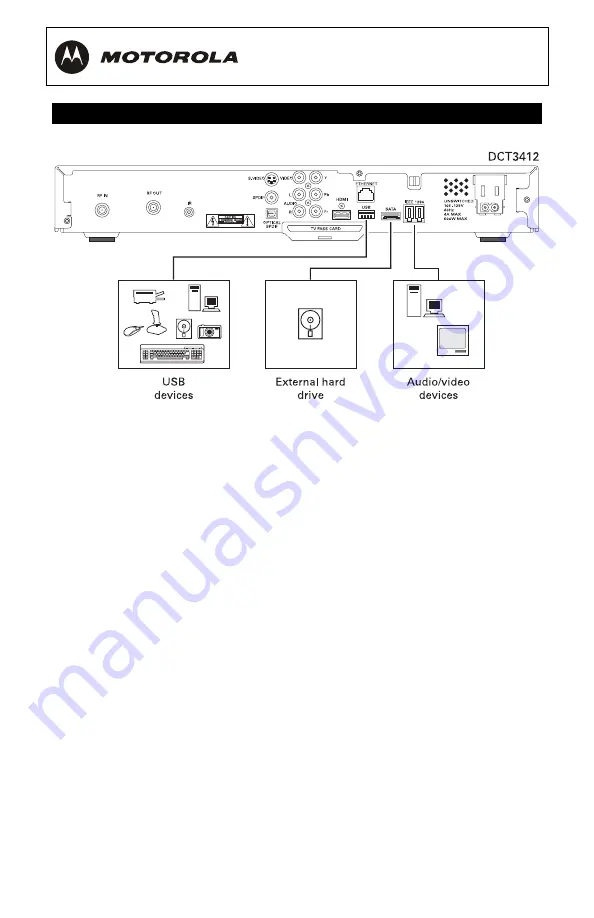 Motorola DCT3400 Series User Manual Download Page 42