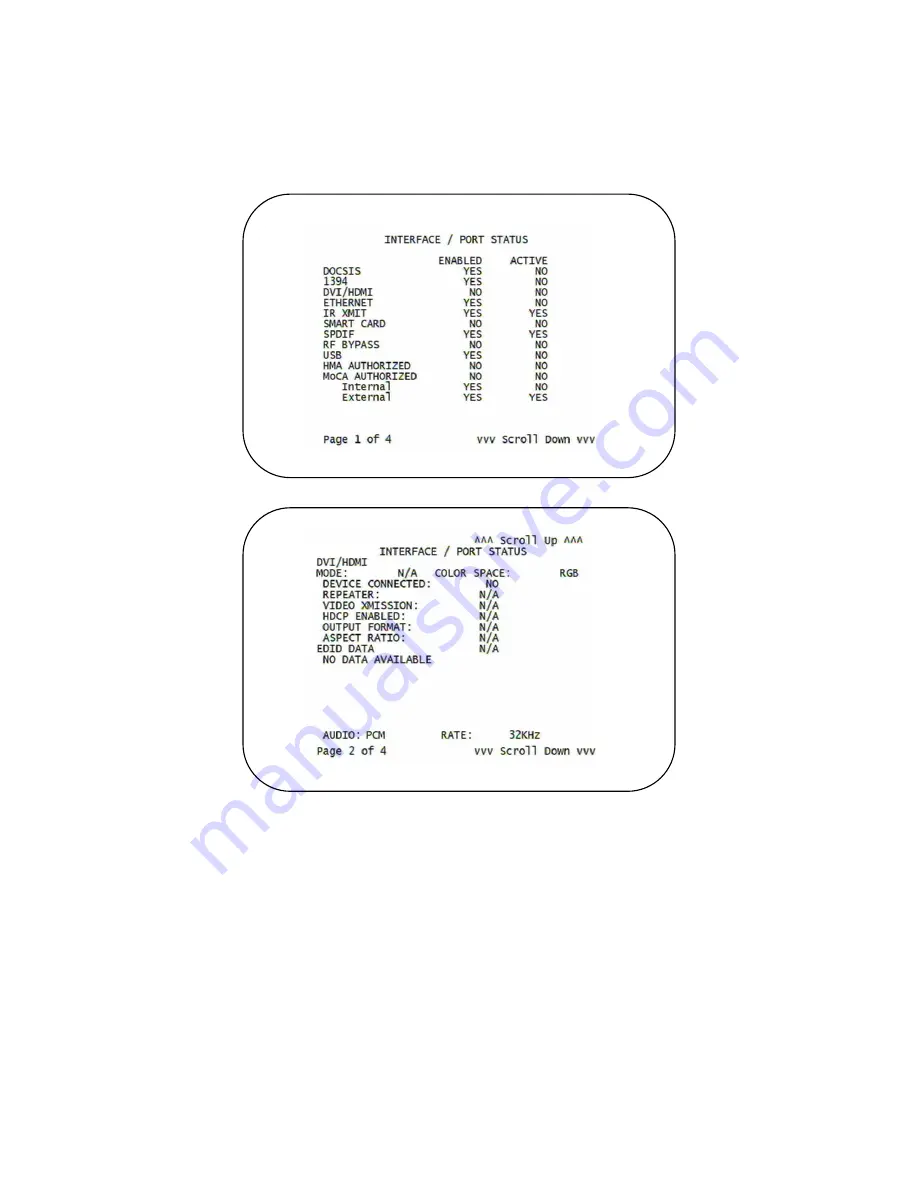 Motorola DCX3200 Installation Manual Download Page 60