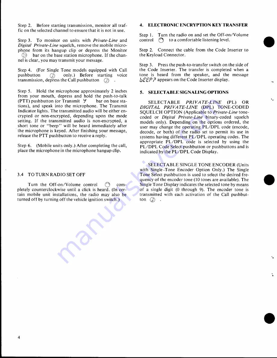 Motorola DVP MCX100 Instruction Manual Download Page 21