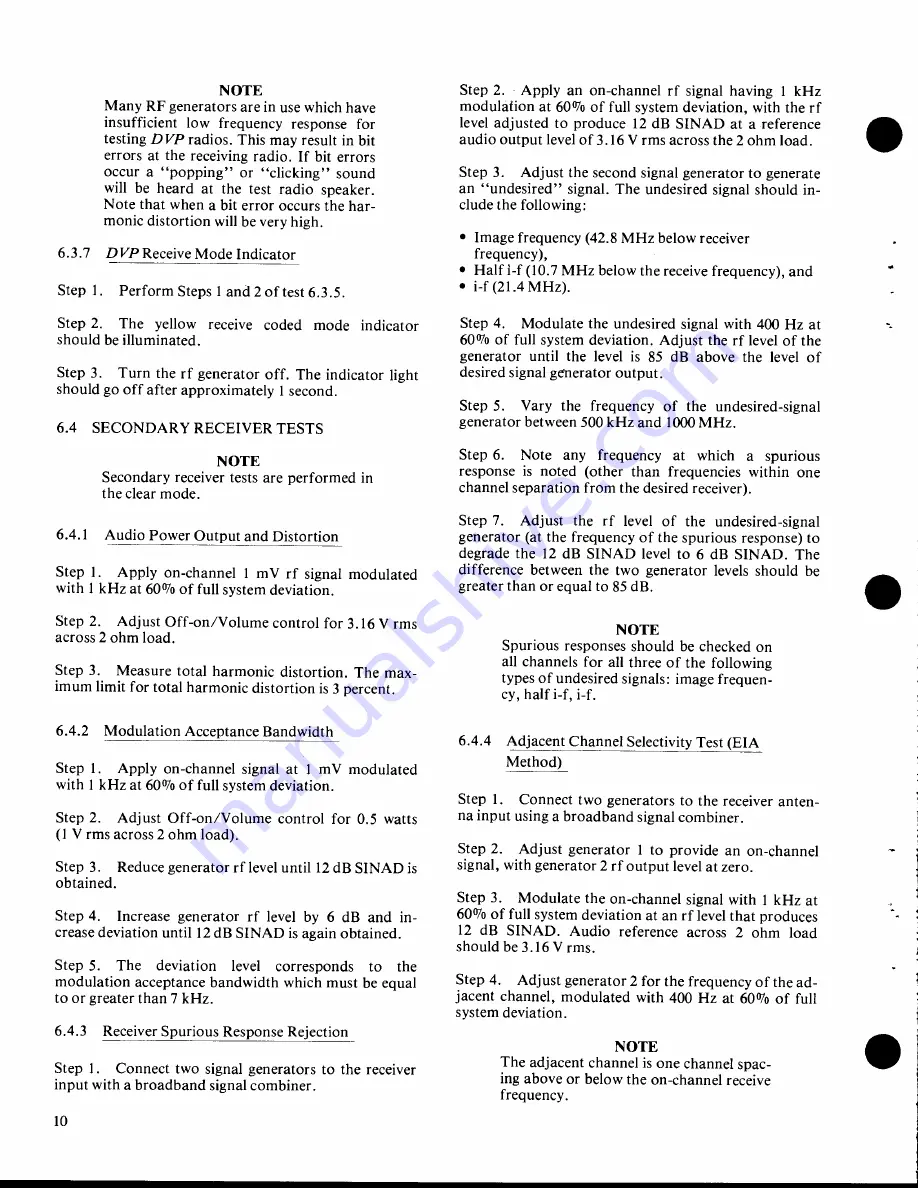 Motorola DVP MCX100 Instruction Manual Download Page 81