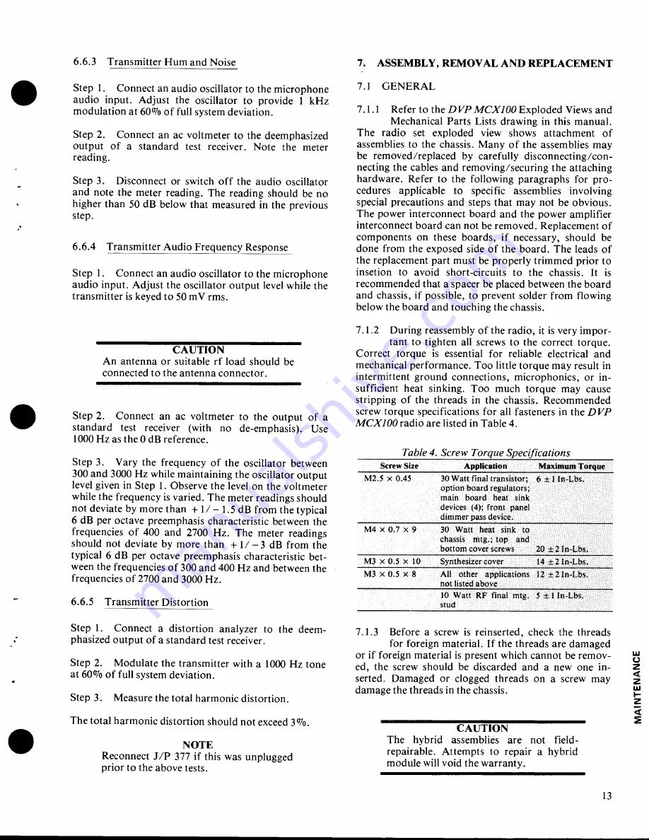 Motorola DVP MCX100 Instruction Manual Download Page 84