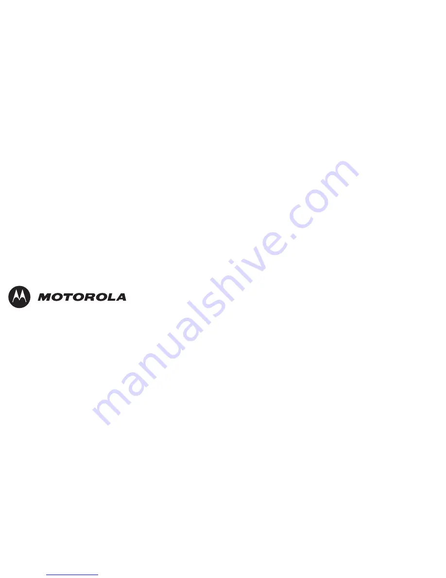 Motorola E51 Series User Manual Download Page 1