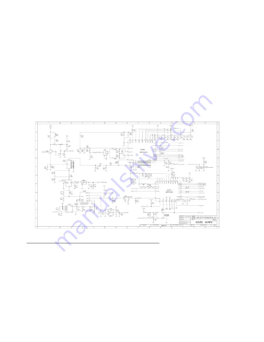 Motorola E685 Service Manual Download Page 51