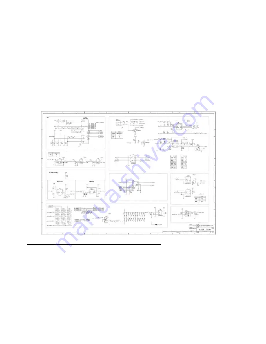 Motorola E685 Service Manual Download Page 53