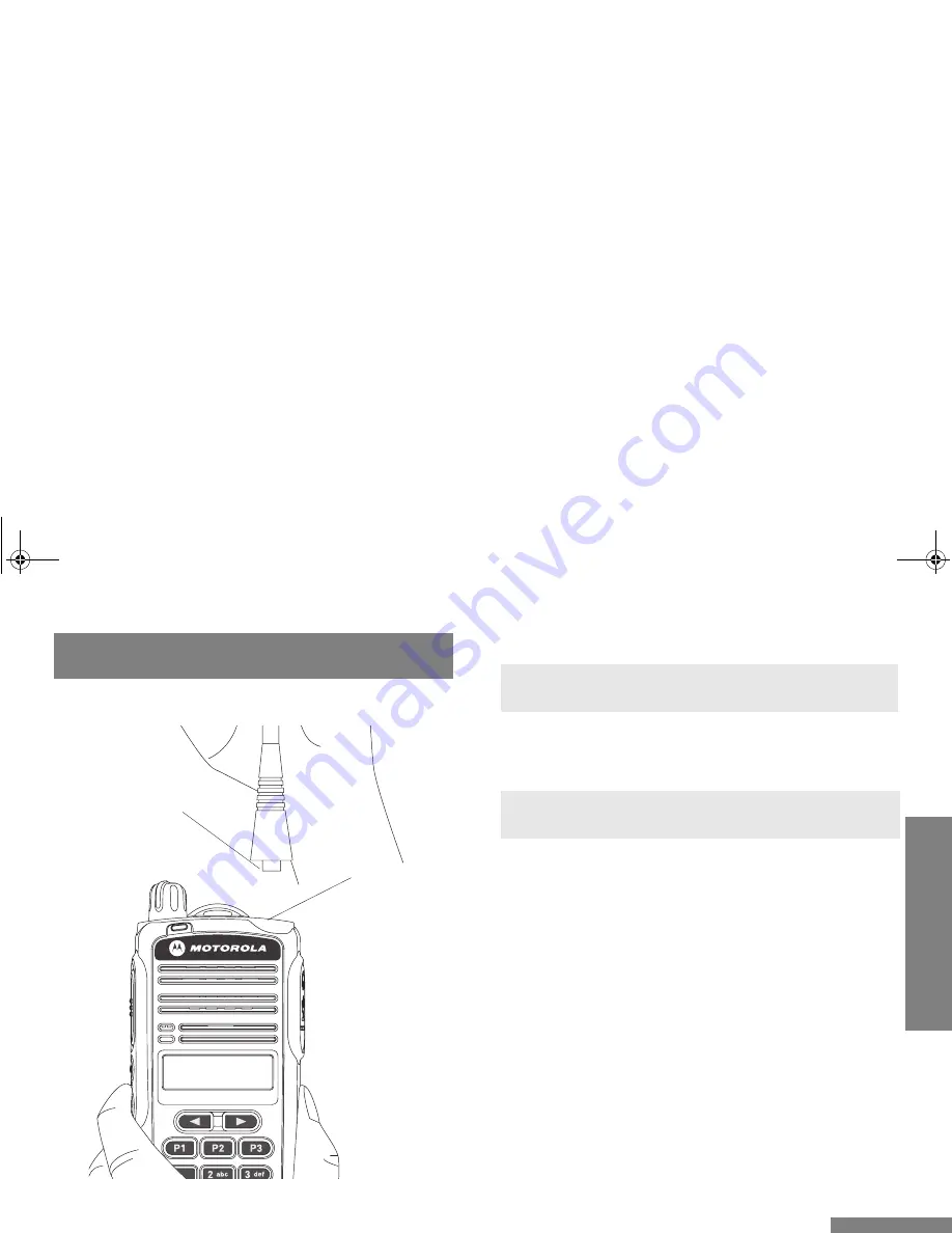 Motorola EP350 Series User Manual Download Page 55