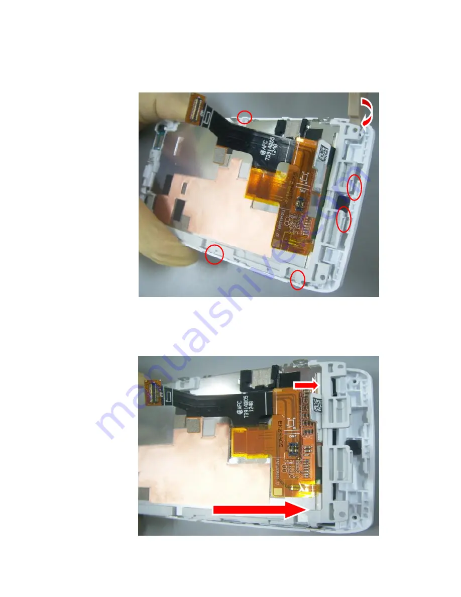 Motorola Hawk 4.0 XT919 Assembly/Disassembly Manual Download Page 10