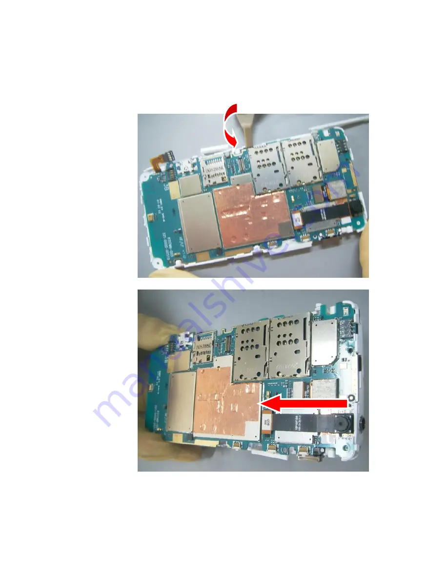 Motorola Hawk 4.0 XT919 Assembly/Disassembly Manual Download Page 14