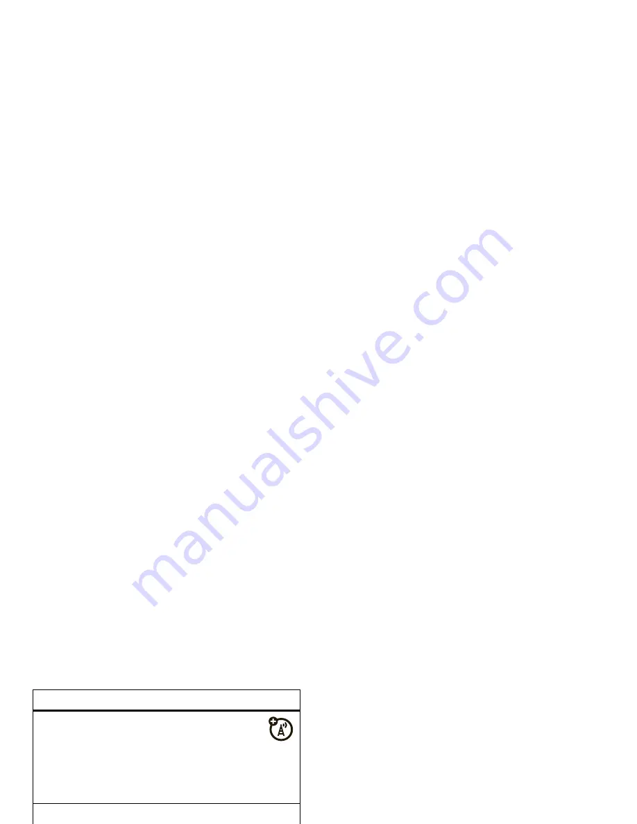 Motorola hint User Manual Download Page 62