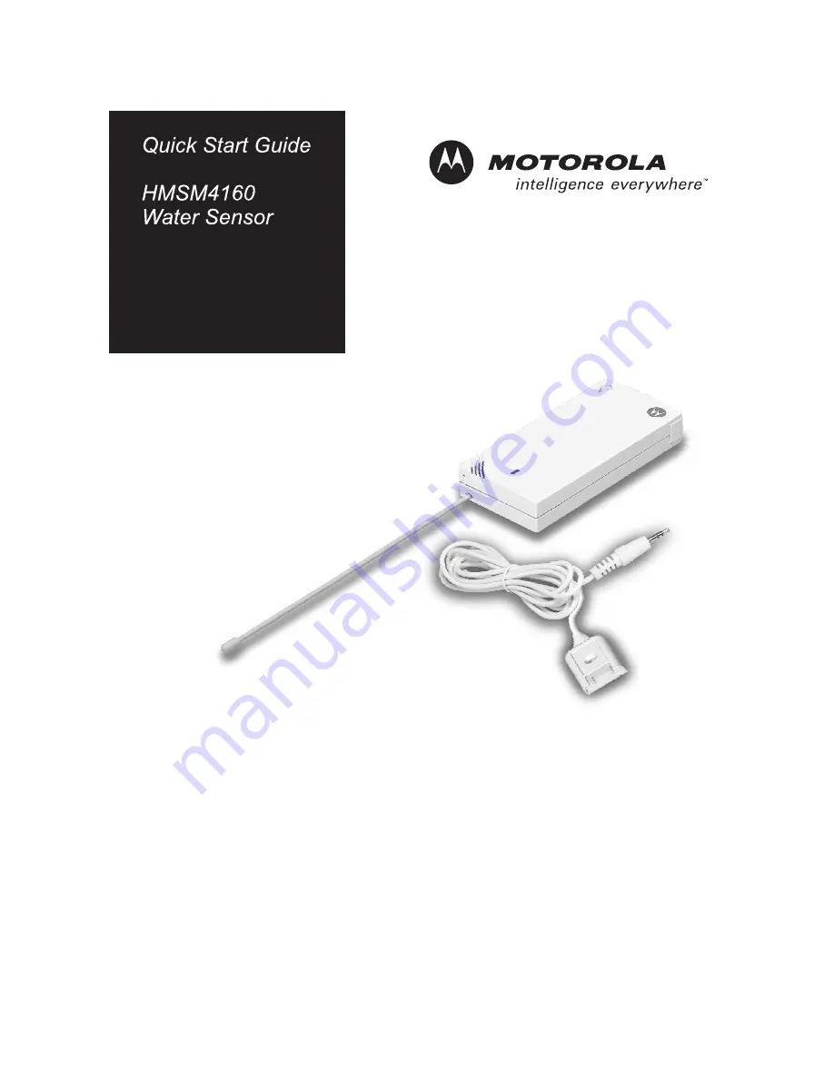 Motorola hmsm4160 Quick Start Manual Download Page 1