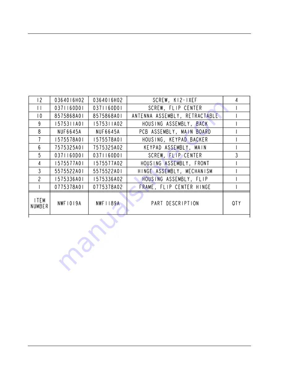 Motorola iDEN i580 Field Service Manual Download Page 73