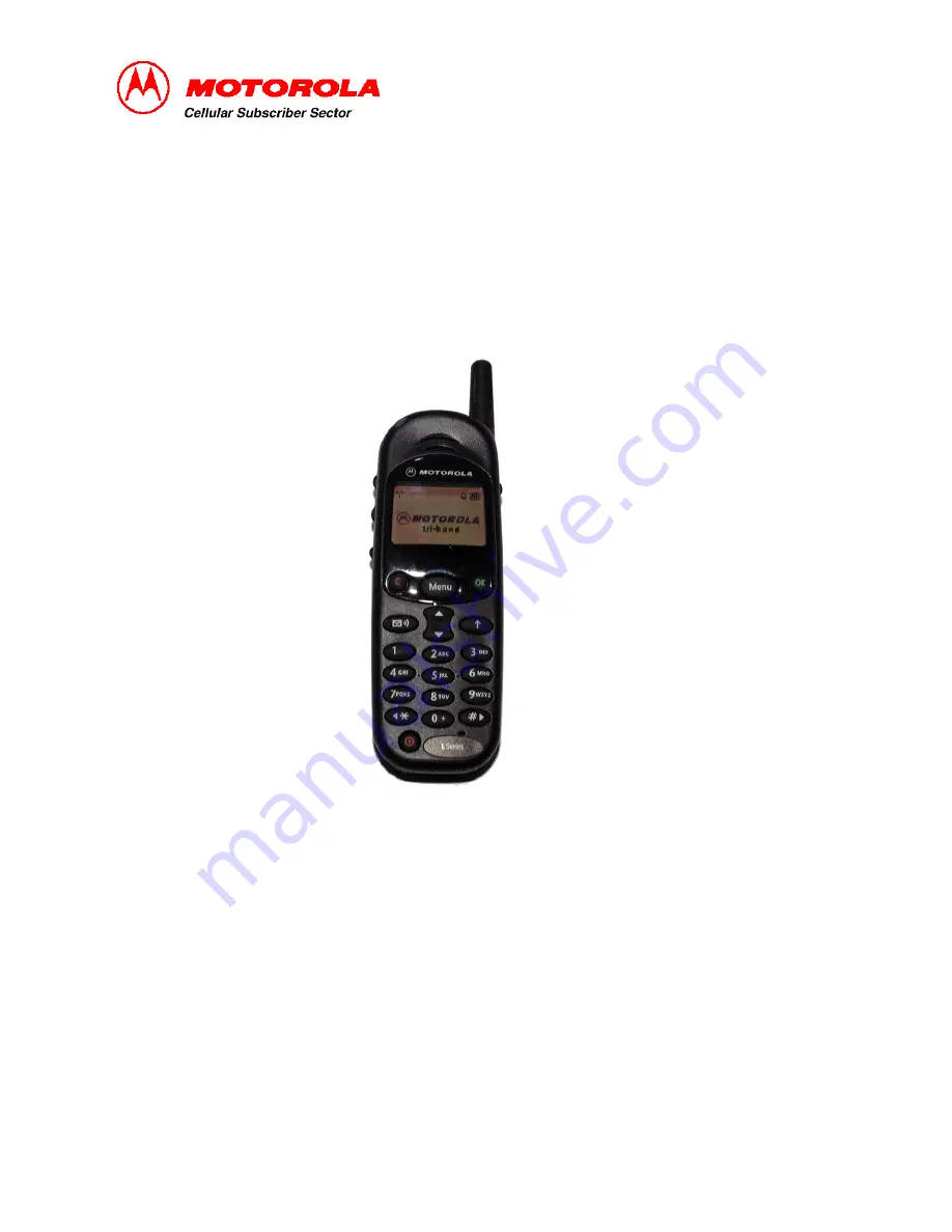 Motorola L7082 Скачать руководство пользователя страница 1