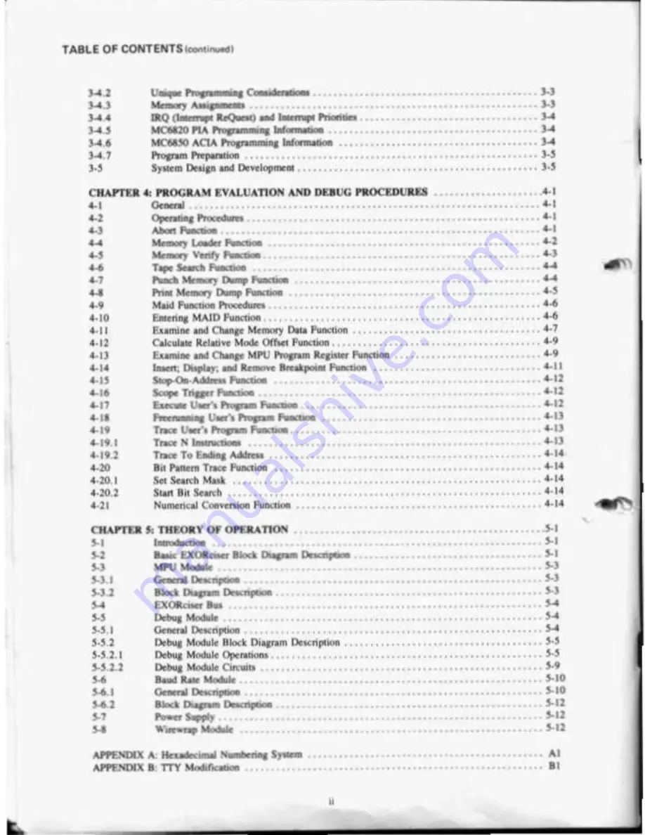 Motorola M6800 EXORciser User Manual Download Page 4