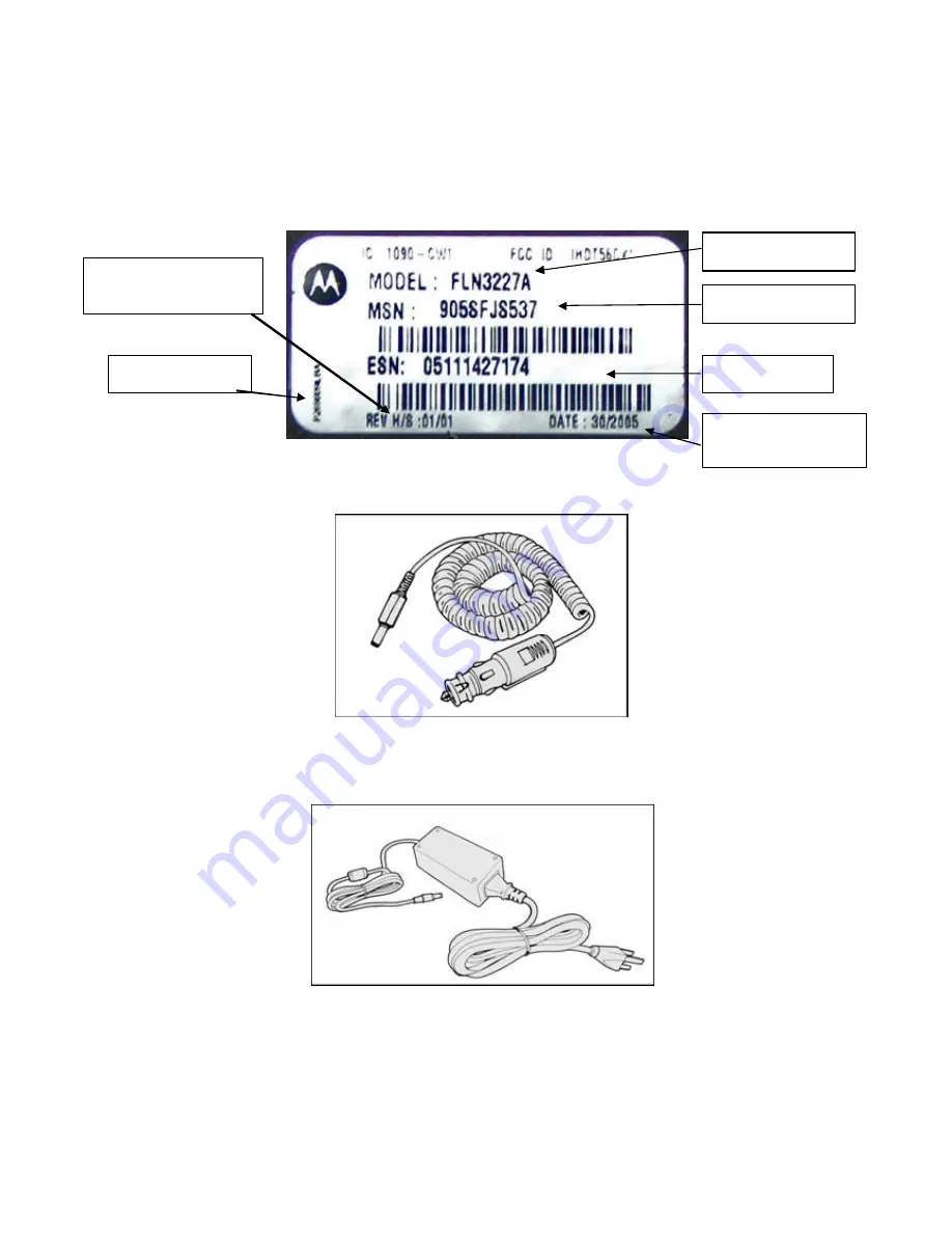 Motorola M800BP Product Description Download Page 27