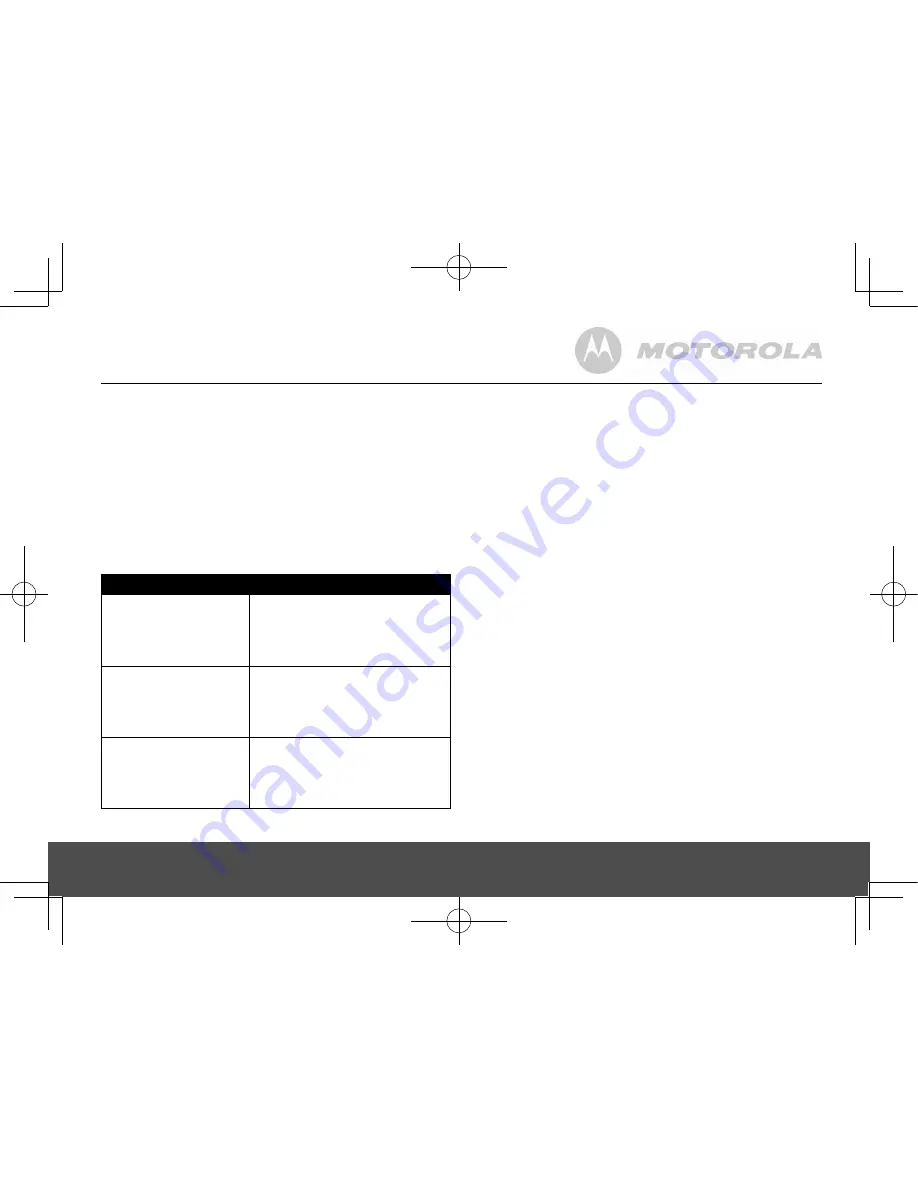 Motorola MBP12 User Manual Download Page 13